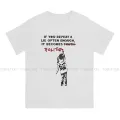 If You Repeat A Lie Often Enough It Becomes Politics Round Collar TShirt Banksy Graffiti Street Artist Pure T Shirt Man's. 