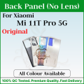 For Xiaomi Mi 11T Pro Backshell Back Panel Battery Back Cover Back Part Glass Back Door Housing Back shell Replacement Spare Parts. 