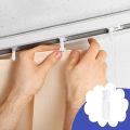 FORIDE 30Pcs Vertical Blind Stem Replacement White Stems for Vertical Window Blind Vertical Blind Carrier Stem.