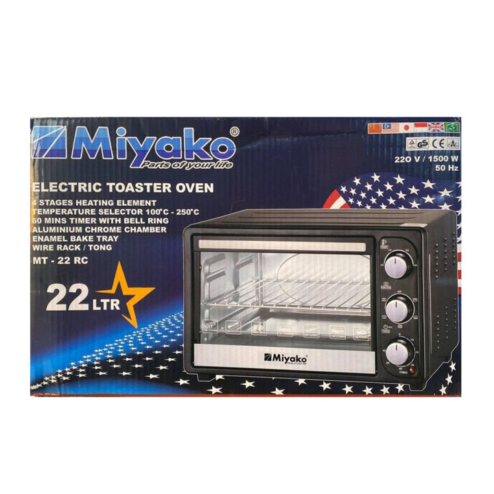 Miyako%20Electric%20Oven%20-%2022%20Liter%20%7C%20Model%20:%20MT-22RC%20%7C%20Miyako%20Electric%20Toaster%20Oven%20%7C%20Black%20&%20Silver%20Colour%20-%20Image%204