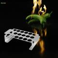 18 Hole Chili Cooking Rack with Handle, Non-Stick Jalapeno Cooking Grate, Stainless Steel Cookware for Cooking, Grilling. 