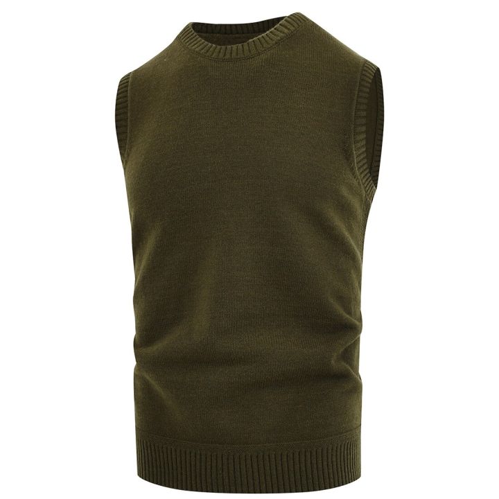 High%20quality%20Mens%20Thick%20Sleeveless%20Sweater%20without%20sleeve%20Men%20Vest%20Man%20O-neck%20Knitwear%20Male%20Warm%20clothing%202023%20Autumn%20Winter%20New%20-%20Image%203