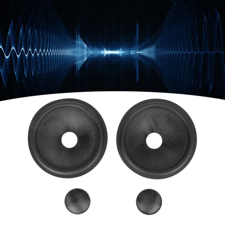 2x%20Speaker%20Cone%20Drum%20Paper%201%20Inch%20Inner%20Diameter%20With%20Rubber%20Surround%20For%205%20Inch%20-%20Image%207