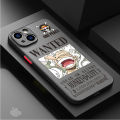 Shockproof Armor5 Pro Pro 13 XS X ro Maxe 14 P iPhon Case for CE Luffy Anime O-One-PieXR 11 SE 7 6S 12 Mini 18 Plus TPU cover. 