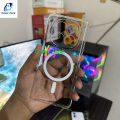 Xiaomi Redmi Note 14 PRO+ 5G BARLIA Magnetic Phone Case এটা হলুদ হবে না Imported Material High Quality Transparent Case For Xiaomi Redmi Note 14 Pro Plus Anti-Yellow Clear Back Cover.