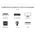 1 PCS Smart IR Remote Controller WiFi Universal Smart Life APP Control TV DVD AUD AC Black for TUYA Google Home.
