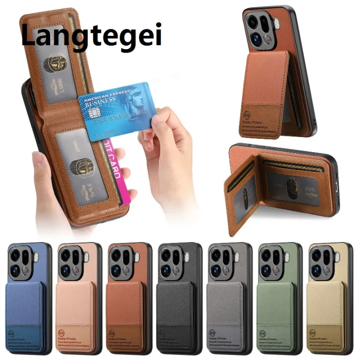 Flip%20Wallet%20Card%20Slot%20Stand%20Holder%20Case%20For%20OPPO%20Find%20X9%20Pro%20PU%20Leather%20Magnetic%20Shockproof%20Bracket%20Cover%20For%20Find%20X%209%20X9Pro%20-%20Image%202