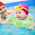 NEW Baby Kids Infant Swimming Neck Float Inflatable Tube Ring Safety New Neck..