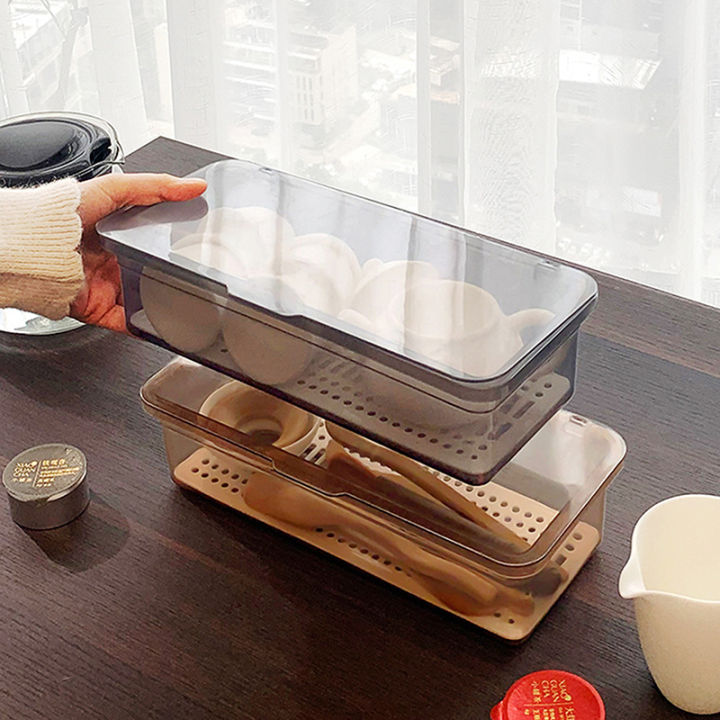 Transparency%20Storage%20Box%20For%20Tea%20Set%20Cup%20With%20Lid%20&%20Drain%20Dustproof%20Cutlery%20Holder%20For%20Kitchen%20Bayline%20-%20Image%206