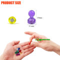07 pcs x Push Pin (11x17mm) Magnet Colorful Transparent Fridge Refrigerator Magnetic Pin. 