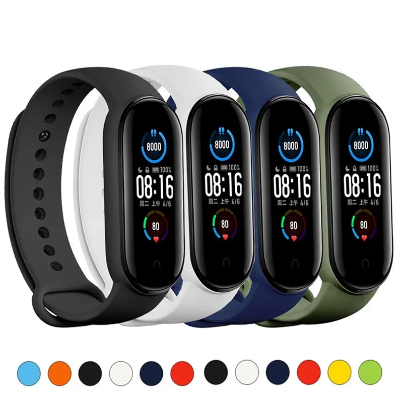 Silicone Watchband for Xiaomi Mi Band NFC bracelet Sport watch