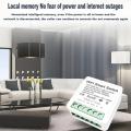 eWeLink Wifi 16A MINI Smart Switch Supporte 2-way control Timer Wireless Switch mart Home Automation Compatible with Alexa Google Home. 