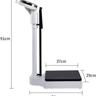 Height and Weight Scale, aluminum alloy height rod, mechanical analog scale digital column accurate measurement 70-190cm