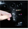 Crystal Rhinestone Glasses Clip for Car Sun Visor Mount Sunglasses Clip Holder Fastener Auto Car Interior Decoration Accessories. 