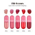 Lip Gloss Temperament Color Rendering Matte Velvet Mini Wild Fit Colors Long-lasting Makeup Capsule Lipstick 5 Colors. 