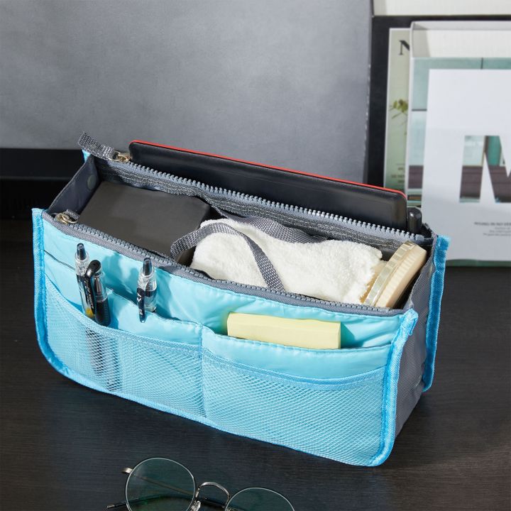 Travel Insert Handbag Large Padded Storage Bag Organize Sundries Tidy Waterproof Bags