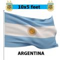 Argentina Flag 10x3ft Polyester.