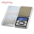 Mini Digital Pocket Scale 0.01g/0.1g 100/200/300/500g High Accuracy Backlight Gram Weight Pocket Scale For Jewelry Kitchen.