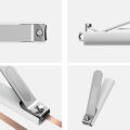 Xiaomi Mijia Nail Clipper with Anti-Splash Cover Stainless Steel Fingernail Toenail Cutter. 