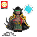 WM6190 One Piece Anime Block Toys Figure Dracule Mihawk Buggy Jinbe Building Block Mini Toy Collection Toys For Children.