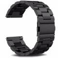 22mm Metal Stainless Steel Smartwatch Bracelet Strap Watch Band Replacement. 