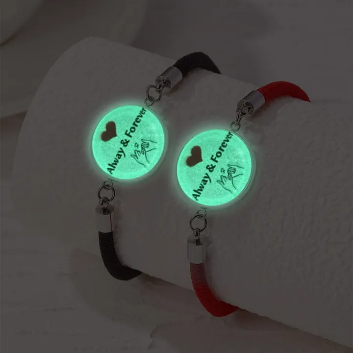 2%20PCS/Set%20Stainless%20Steel%20Couples%20Bracelet%20For%20Women%20Lover%20Luminous%20Sun%20Moon%20Rope%20Charm%20Friendship%20Girlfriend%20Party%20Jewelry%20Gift%20-%20Image%204