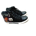 Boot sneakers lace up kb suparae leather material rubber sool neckup design.