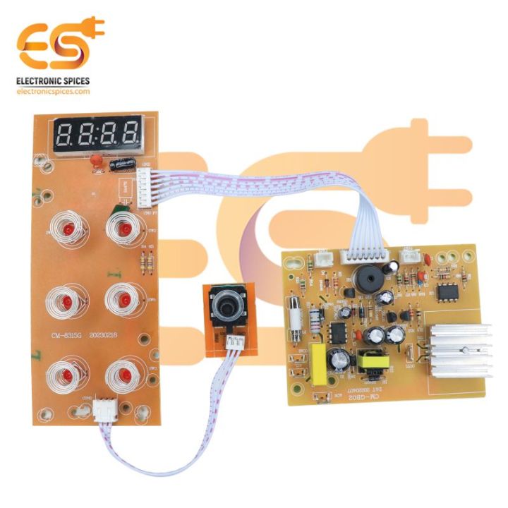 220V-2000W Circuit Board PCB with Control Panel for infrared Cooker/ Electric Ceramic Heaters Electric Stove Parts