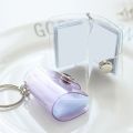 Clear PVC Small Picture Book Mini Photo Album Keychain Photos Key Chain For Christmas Birthday Wedding Banquet Gifts 1pcs/set. 