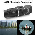 16X52 Monocular Telescope Dual Focus Zoom Binoculars 66M/8000M HD Scope Night Vision With Strap Optical Lens/Rubber Outdoor. 