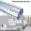 Full Body Mirrors Wall Adhesive Mirrors Self Adhesive Wall Sticker Mirror 50-150cm Room Decoration Self-Adhesive Adhesive Film.