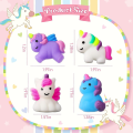 10/20/30/50PCS Unicorn Squishies Mochi Squishy For Kids Antistress Ball Squeeze Party Favors Stress Relief Toys Kawaii Gift. 