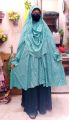 A borka 1 part khimar with Sleeves and Nikab Chaina Linen stylish party 1 part khimar borkha hijab fashion collection - Express. 
