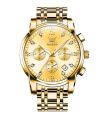 "Olevs 2858 Stainless Steel Chronograph Wrist Watch For Men. 