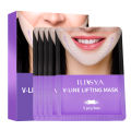 ILISYA V-Line Caffeine Face Mask Firming V-Shape Facial Mask Lift Tightening Skin Moisturizing Treatment for Double Chin. 
