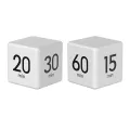 Vividaea Rotating Countdown Timer with Sensor Portable Rotating Pomodoro Timer with Led Display Adjustable Volume Cube Timer for Work Study Kitchen 1-60 Minutes Preset Sensor-controlled Favorite Adjustable. 