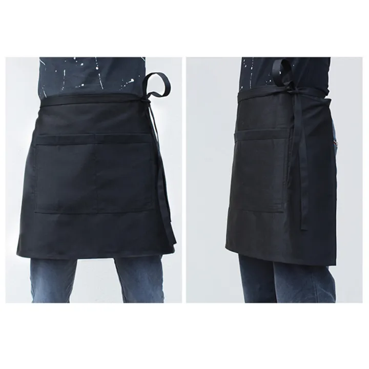 Cotton%20Waist%20Apron%20With%20Pockets%20Premium%20Waterproof%20Anti-oil%20Anti-fouling%20Dust-proof%20Cooking%20Apron%20-%20Image%209