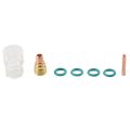 7Pcs/Set #12 Glass Cup Kit Stubby Collets Body Gas Lens Tig Welding Torch For -9/ 20/ 25 Welding Accessories.