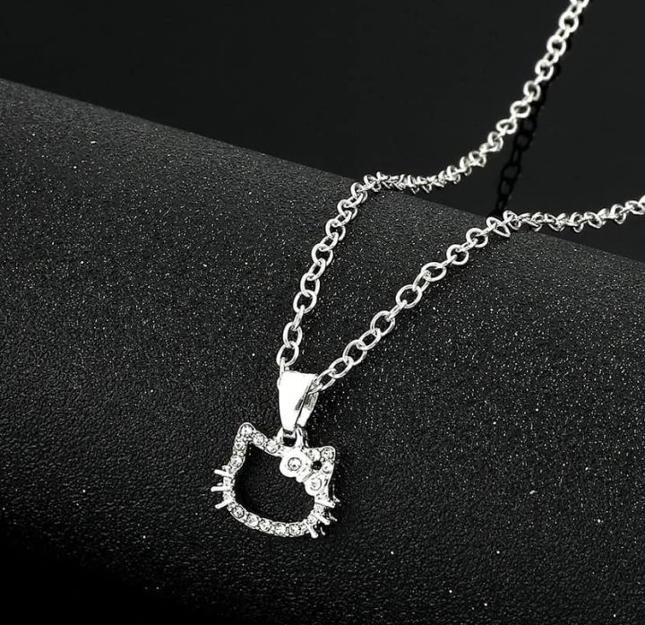 New  Cute Hello Kitty Necklace Chain For Women