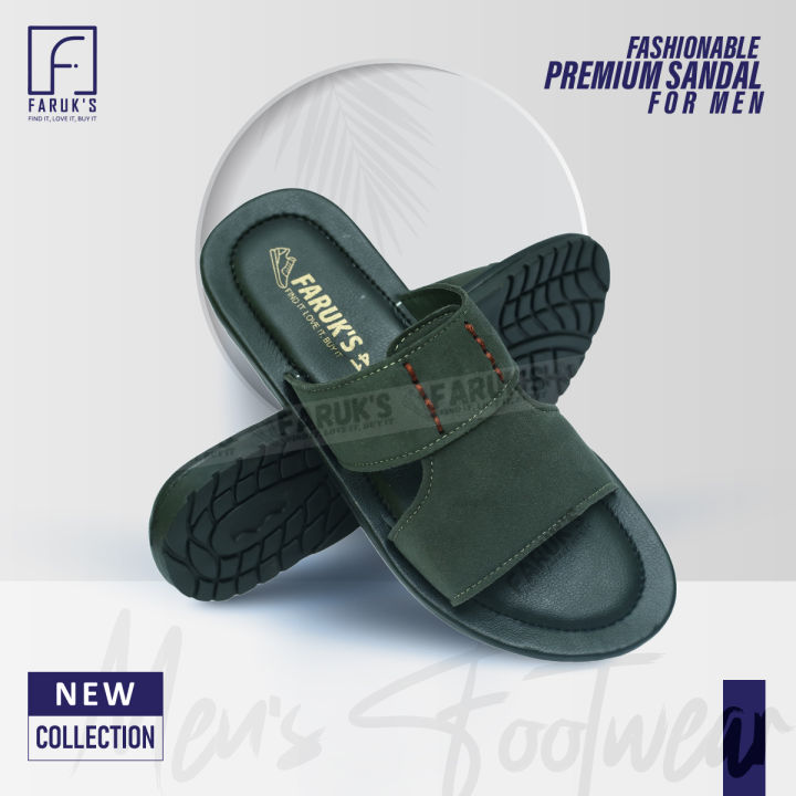 MEN SANDALS - Luxury Stylish Sandal Fashionable Premium Sandal For Men FARUK'S Flats Formal Snadal