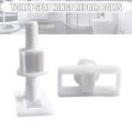 Plastic Toilet Lid Hinge Repair Bolts Toilet Cover Fixing Screw Quick Remove Plastic Rubber Expansion Screw.