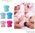 Facial Cleaning Brush Silicone Handheld Face Brush Massager Cute Small Octopus Shape Face Scrubber for Deep Exfoliating Massage Cleansing Soft Brush.