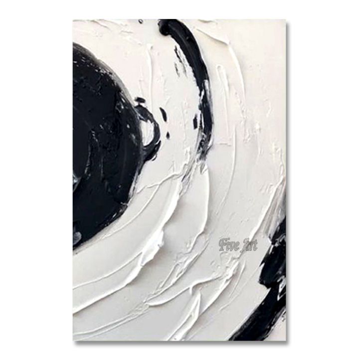 Simple%20Thick%20Texture%20Canvas%20Abstract%20Black%20And%20White%20Art%20Painting%20Large%20Size%20Wall%20Picture%20For%20Bedroom%20Custom%20Artwork%20Unframed%20-%20Image%203