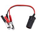 Car Cigarette Lighter Socket 12V Portable Power Plug Adapter Crocodile Clip. 