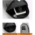 Men Fashion Multifunction Shoulder Bag Crossbody Bag On Shoulder Travel Sling Bag Pack Messenger Pack Chest Bag For Male. 