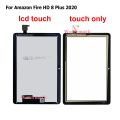 NEW Tablet Parts For Amazon Fire HD 8 Plus 8+ 2020 10th Gen HD8 2020 K72LL4 KFONWI Touch Screen Digitizer Assembly Frame. 