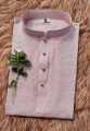 Khadi Cotton Semi Long Panjabi for Menz Fashion. 