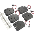Door Locks 5PCS DC 12V Small Electromagnetic Lock Automatic Vending Electric Control Mini Cabinet Door Electronic Lock Durable Easy to Use.