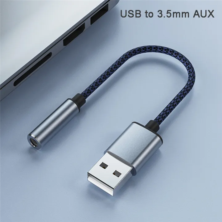 USB%20to%203.5mm%20Audio%20Cable%20USB%20A%20to%203.5mm%20Female%20External%20Black%20-%20Image%207