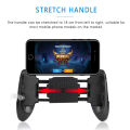 3 in 1 Trigger Controller Mobile Phone Game Controller Joystick iPhone/Android Compatible Portable Gamepad Aim Button Shooter.